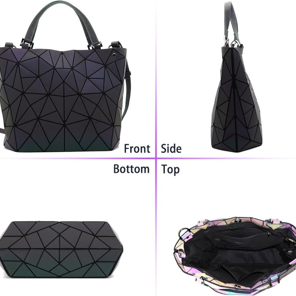Geometric Purse For Women,Geometric Luminous Purses And Handbags,Geometric Bags View 5